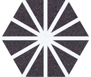 Hexagon tile 04 - decorti